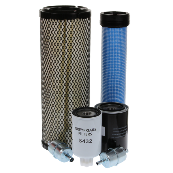 Filter Service Kit for Case 580 SLE Backhoe Loader | Engine: Cummins | Years: Upto 01/2000