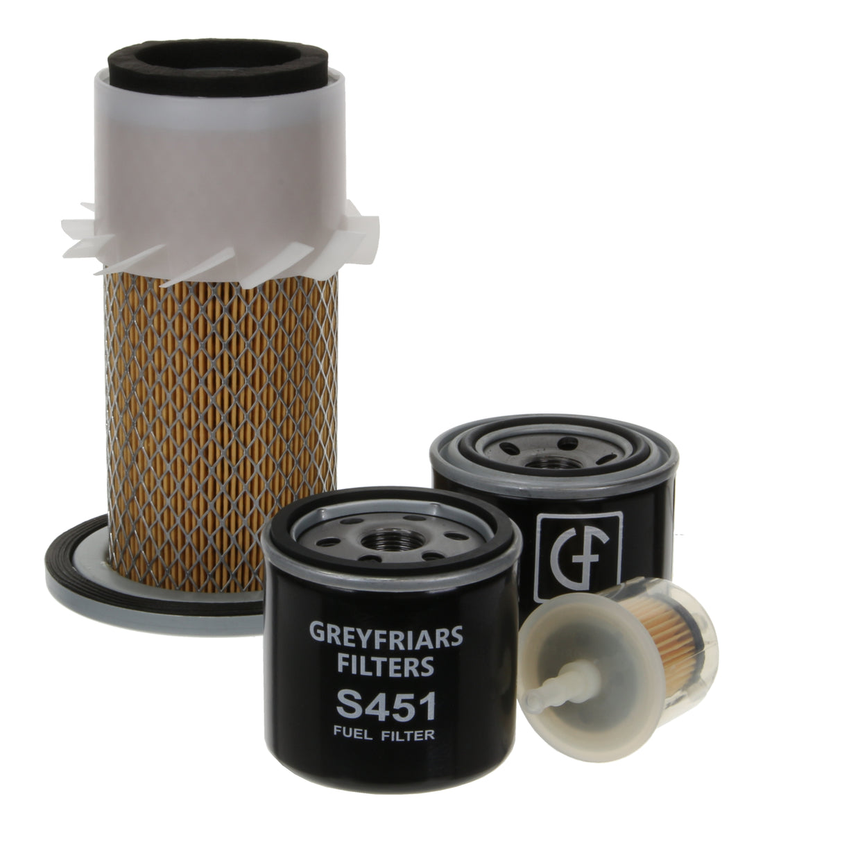 Filter Service Kit for Case CK 13 Mini Excavator | Engine: Kubota