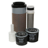 Filter Service Kit for Case CX 26 Series 2 Mini Excavator | Engine: Yanmar 3 TNV 82 A | Years: 01/2012 Onwards