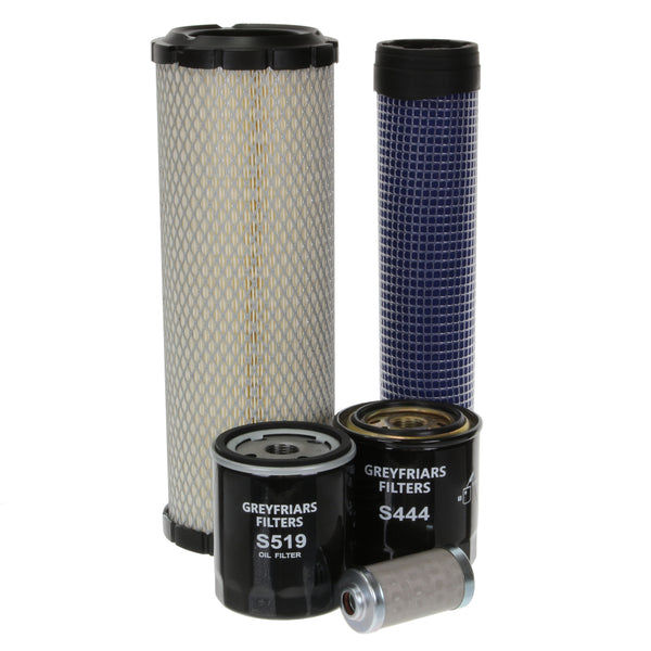 Filter Service Kit for Case 28 Mini Excavator | Engine: Perkins 103-16 | Years: 01/1998 Onwards