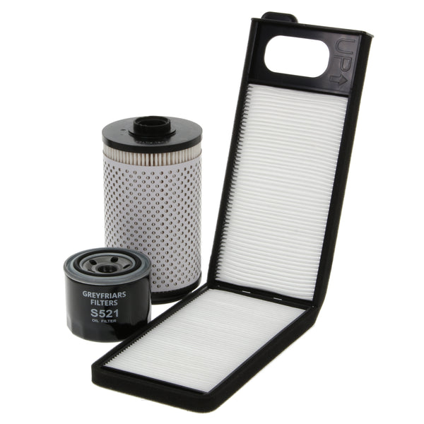 Filter Service Kit for Case CX 90 D Excavator Years: 01/2019 Onwards | Serial No's: NKE7B Onwards