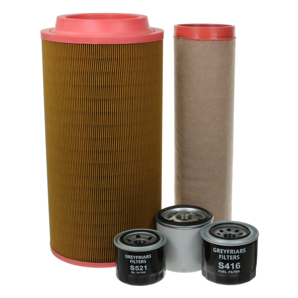 Filter Service Kit for Ingersoll Rand 7.51 Compressor | Engine: Ingersoll 6 YDXL3 | Years: 1/2007 Onwards