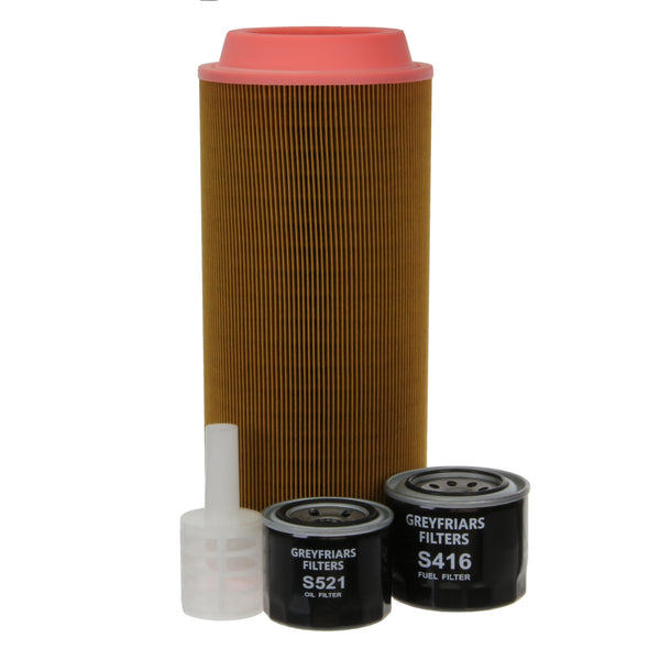Filter Service Kit for Doosan Daewoo 7/31 E Compressor | Engine: Yanmar 3TNV88-KIRD | Years: 1/2018 Onwards