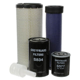 Filter Service Kit for Doosan Daewoo D 35 C-5 Forklift | Engine: Yanmar 4 TNV