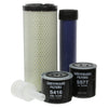 Filter Service Kit for Hitachi ZX 52 U-3 ZAXIS Mini Excavator | Engine: Yanmar 4TNV88 | Years: 1/2011 Onwards | Serial No's: 20001 Onwards thumbnail 1