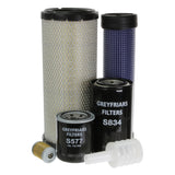 Filter Service Kit for Doosan Daewoo DX 75 Mini Excavator | Engine: Yanmar 4TNV98 | Years: 1/2009 Onwards