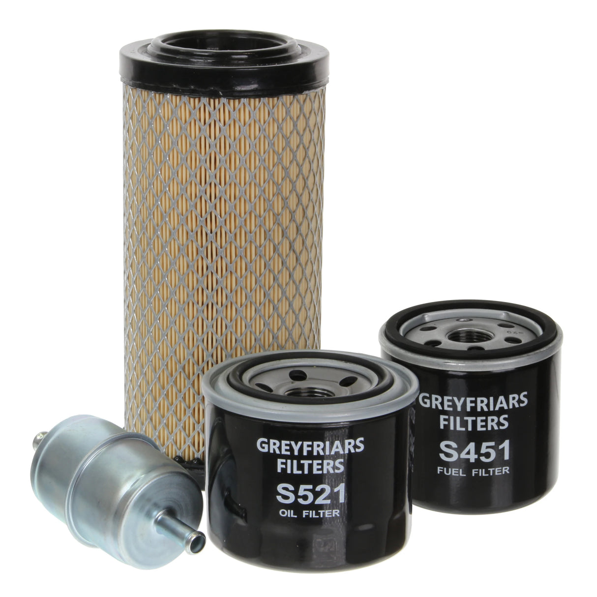 Filter Service Kit for Ingersoll Rand L 6D-4MH Light Tower | Engine: Kubota D 905E2BG TII