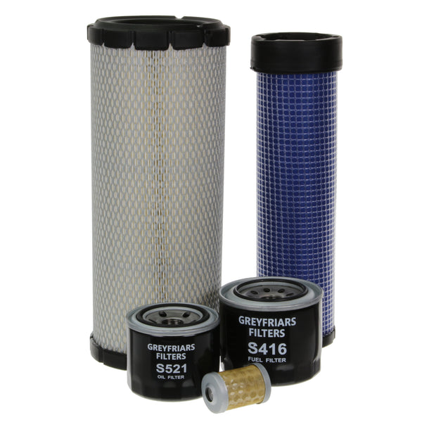 Filter Service Kit for Doosan Daewoo SOLAR 055 V PLUS Mini Excavator | Engine: Yanmar 4 TNE 94 | Years: 1/2003 Onwards