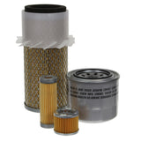 Filter Service Kit for Hanix N 150-2 Mini Excavator | Engine: Mitsubishi K 3 B