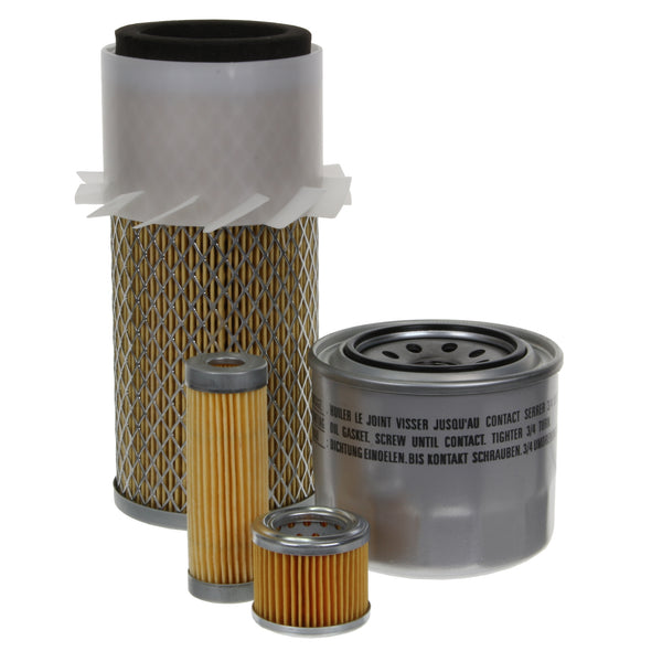 Filter Service Kit for Hanix N 150-2 Mini Excavator | Engine: Mitsubishi K 3 B