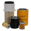 Filter Service Kit for Hitachi EX 12 Mini Excavator | Engine: Isuzu 3 KZ thumbnail 2