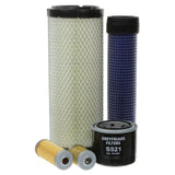 Filter Service Kit for Hitachi EX 29 U Mini Excavator | Engine: Isuzu 3 LD 1 | Years: 1/2002 Onwards