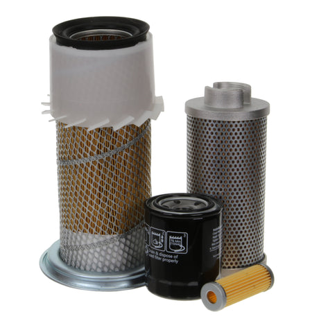 Filter Service Kit for Hitachi EX 30-2 Excavator | Engine: Kubota D 1505 | Years: 1/2003 Onwards