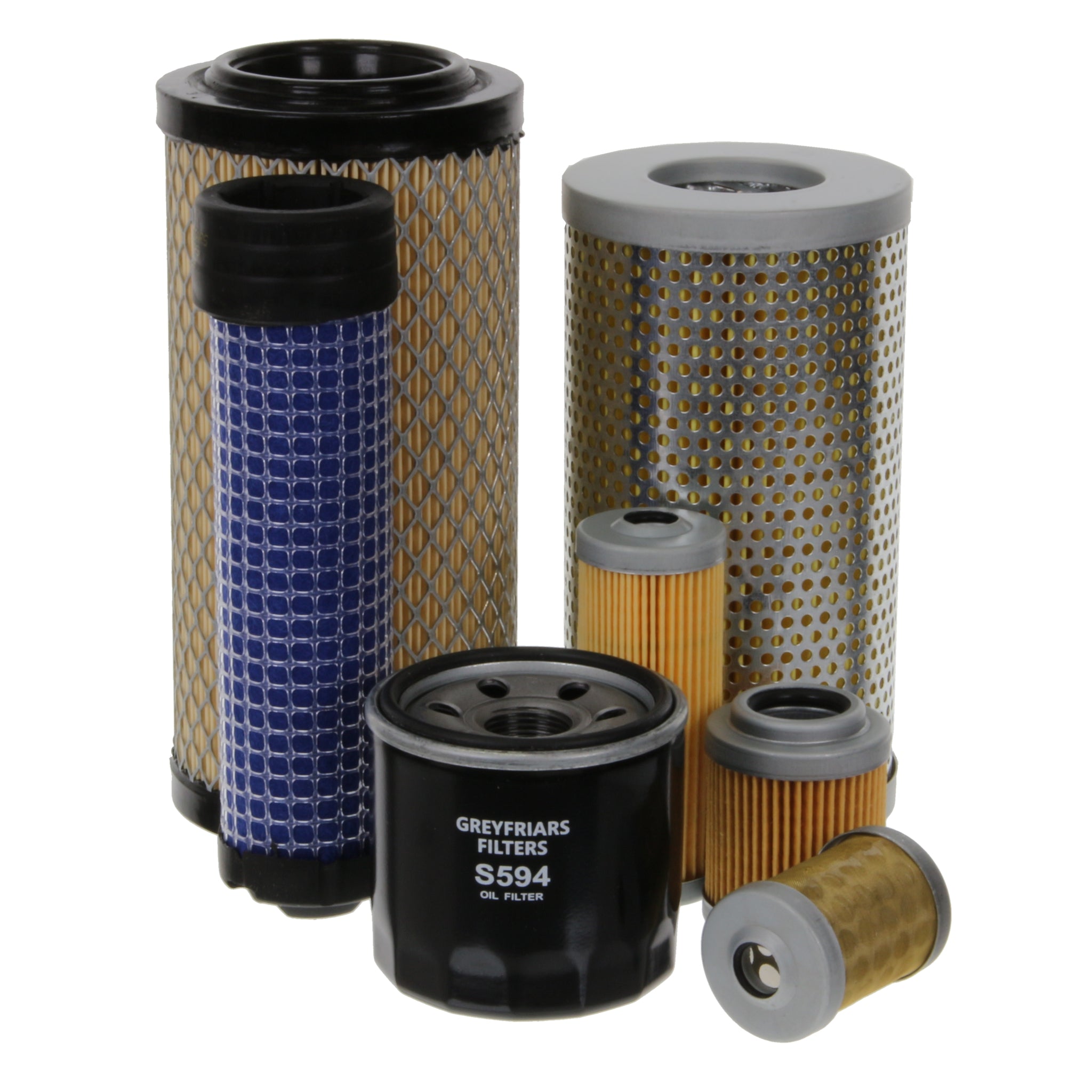 Filter Service Kit for Hitachi ZX 19 U-2 ZAXIS Mini Excavator