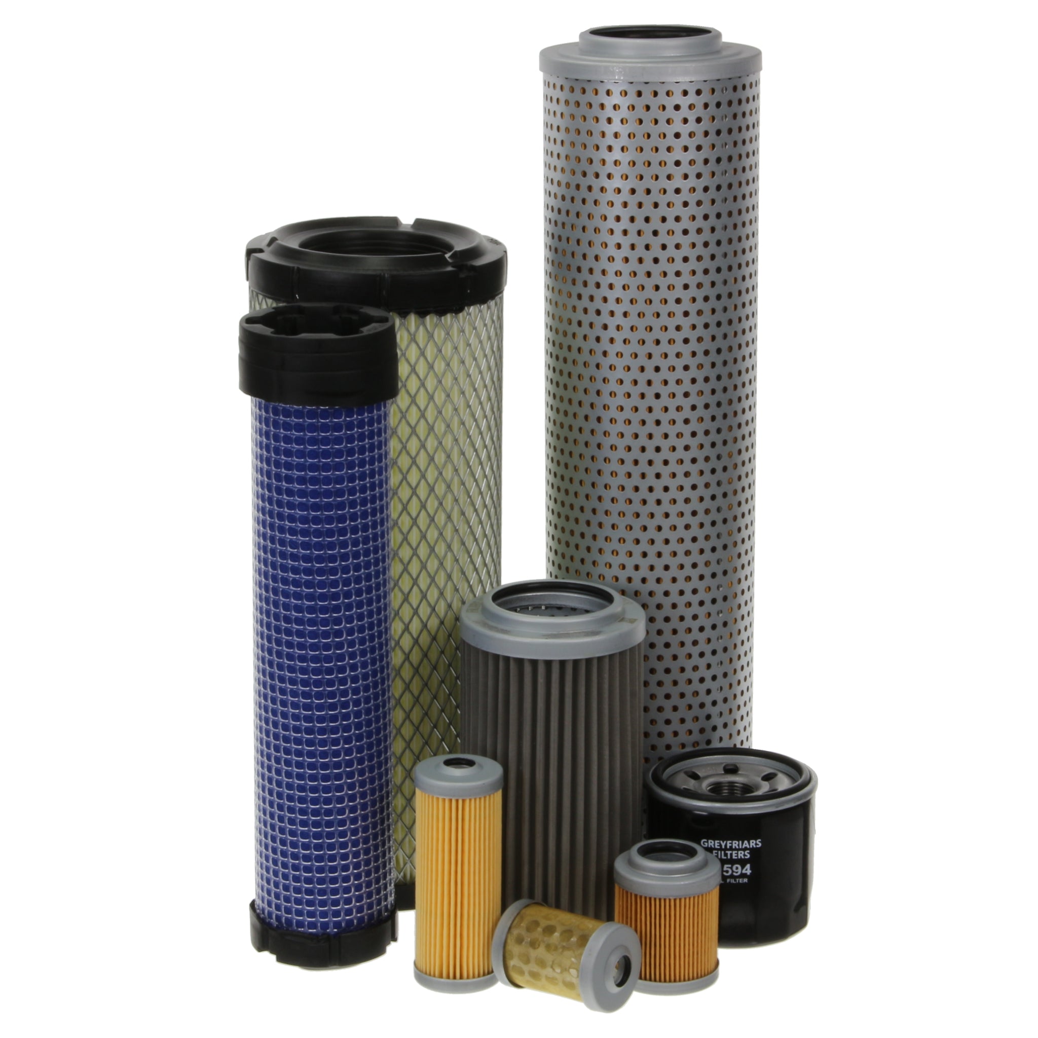 KiC様★ Filter Service Kit for Hitachi ZX 26 U-5A ZAXIS Mini Excavator