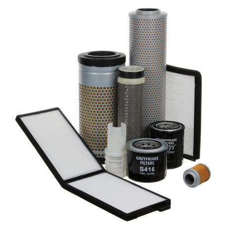 Filter Service Kit for Hitachi ZX 48 U-5A CLP ZAXIS Mini Excavator | Engine: Yanmar 4TNV88 | Years: 1/2016 Onwards