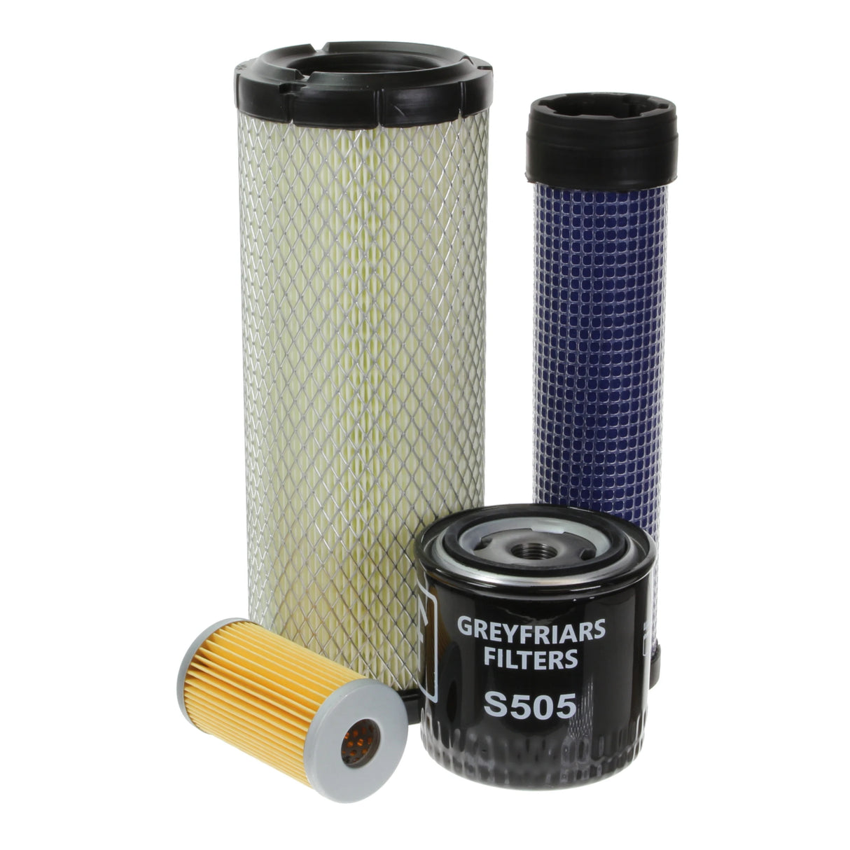 Filter Service Kit for Kubota L 4330 GST Tractor | Engine: Kubota V 2203-MA-E-GST