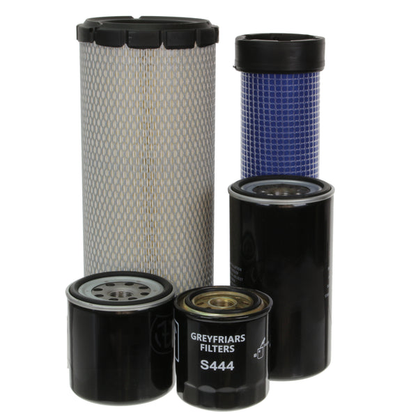 Filter Service Kit for Hitachi ZX 75 US-A ZAXIS Mini Excavator | Engine: Isuzu AA-4JG1 Diesel (55HP/41KW) | Years: 1/2006 Onwards | Serial No's: 40001 Onwards