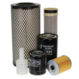Filter Service Kit for Hitachi ZX 85 USB-5A ZAXIS Mini Excavator | Engine: Yanmar 4TNV94L | Years: 1/2014 Onwards