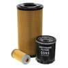 Filter Service Kit for Iseki SXG 323 Lawnmower | Engine: Iseki thumbnail 1