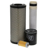 Filter Service Kit for Iseki SF 370 Lawnmower | Engine: Iseki E3CDVTG thumbnail 1