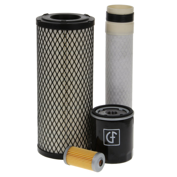 Filter Service Kit for Iseki SF 370 Lawnmower | Engine: Iseki E3CDVTG