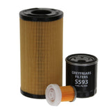 Filter Service Kit for Iseki TM 3245 Tractor | Engine: Iseki E 3112 (21HP/16KW)