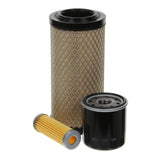 Filter Service Kit for Jacobsen TRI KING 1900 D Lawnmower | Engine: Kubota D 622 E (19HP/14KW)