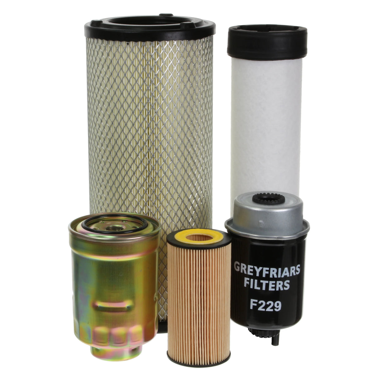 Filter Service Kit for JCB 85 Z OPTIMUM Mini Excavator | Engine: Kohler KDI 2504 TCR | Years: 01/2015 Onwards