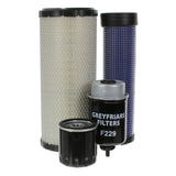 Filter Service Kit for JCB 51 R-1 T3 Mini Excavator | Engine: Perkins 404D-22 (48HP/35KW) | Years: 12/2020 Onwards