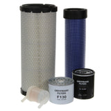Filter Service Kit for JCB 520-40 COMPACT Telehandler | Engine: Perkins 404D-22 | Years: 01/2007 Onwards