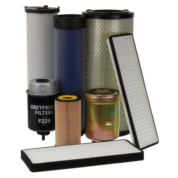 Filter Service Kit for JCB 525-60 HI-VIZ Telehandler | Engine: Kohler KDI | Years: 01/2020 Onwards