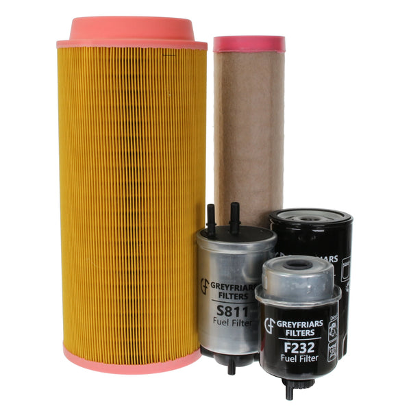 Filter Service Kit for JCB 535 V 125 Telehandler | Engine: JCB TC63 | Years: 01/2012 Onwards