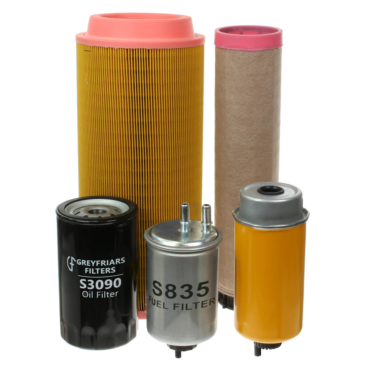 Filter Service Kit for JCB TM 310 Charger | Engine: JCB TCAE 97 | Years: 01/2009 Onwards | Serial No's: 310TOE913 Onwards