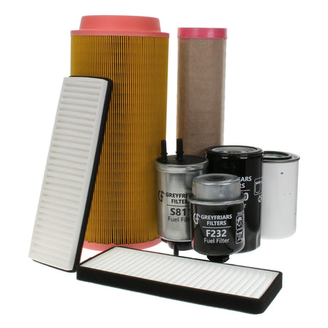 Filter Service Kit for JCB 535 V 125 Telehandler | Engine: JCB TC63 | Years: 01/2012 Onwards