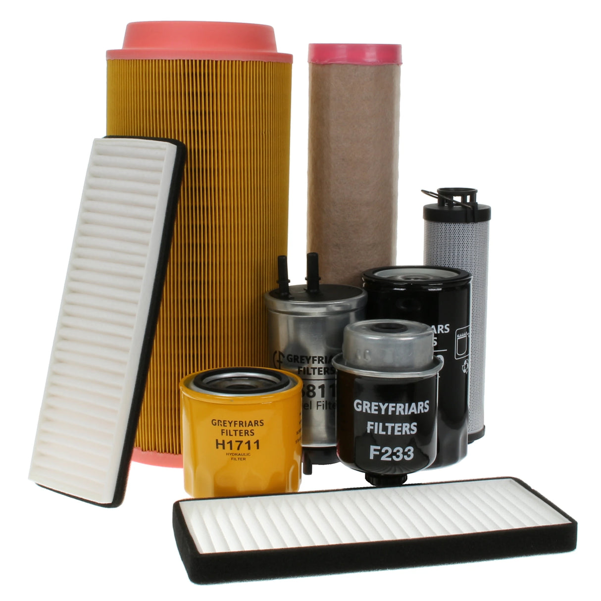 Filter Service Kit for JCB 535-125 Telehandler | Engine: JCB 444T2 | Years: 01/2006 Onwards