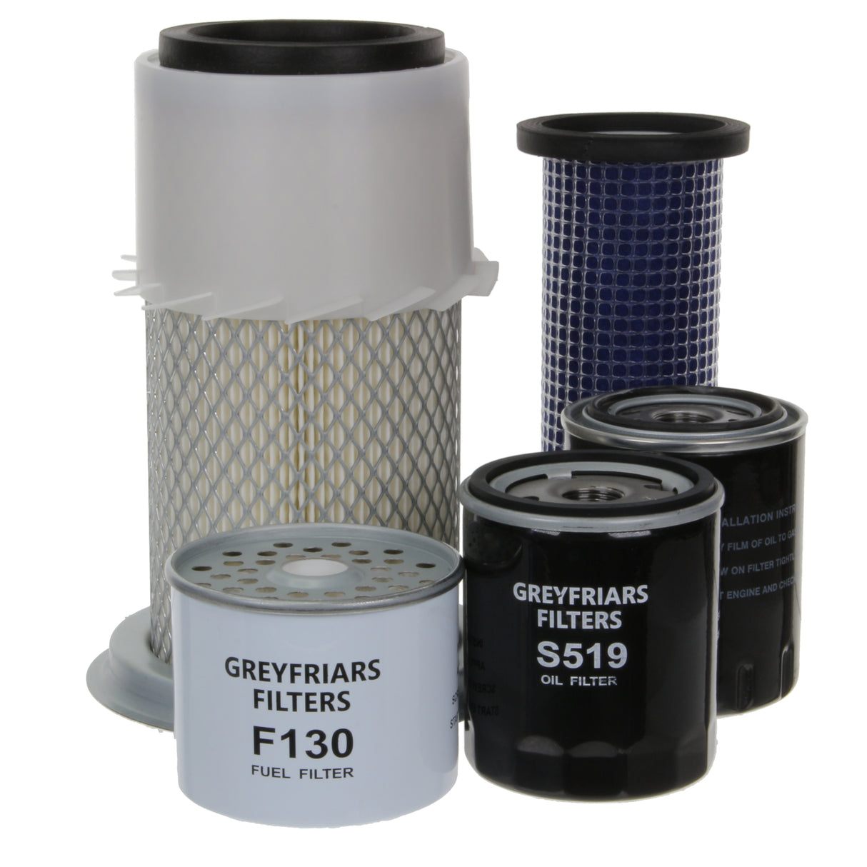 Filter Service Kit for JCB 804 Mini Excavator | Engine: Perkins KD 50316 | Serial No's: 645001 Onwards