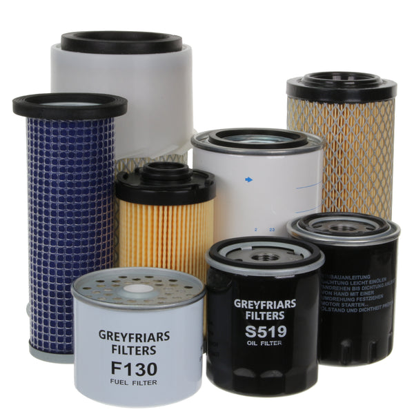 Filter Service Kit for JCB 801.5 Mini Excavator | Engine: Perkins 103.10 KD