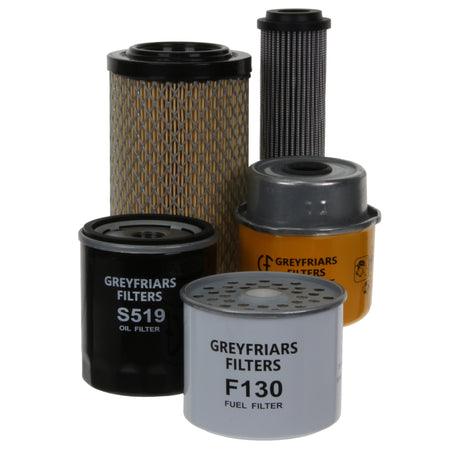 Filter Service Kit for JCB 8016 Mini Excavator | Engine: Perkins