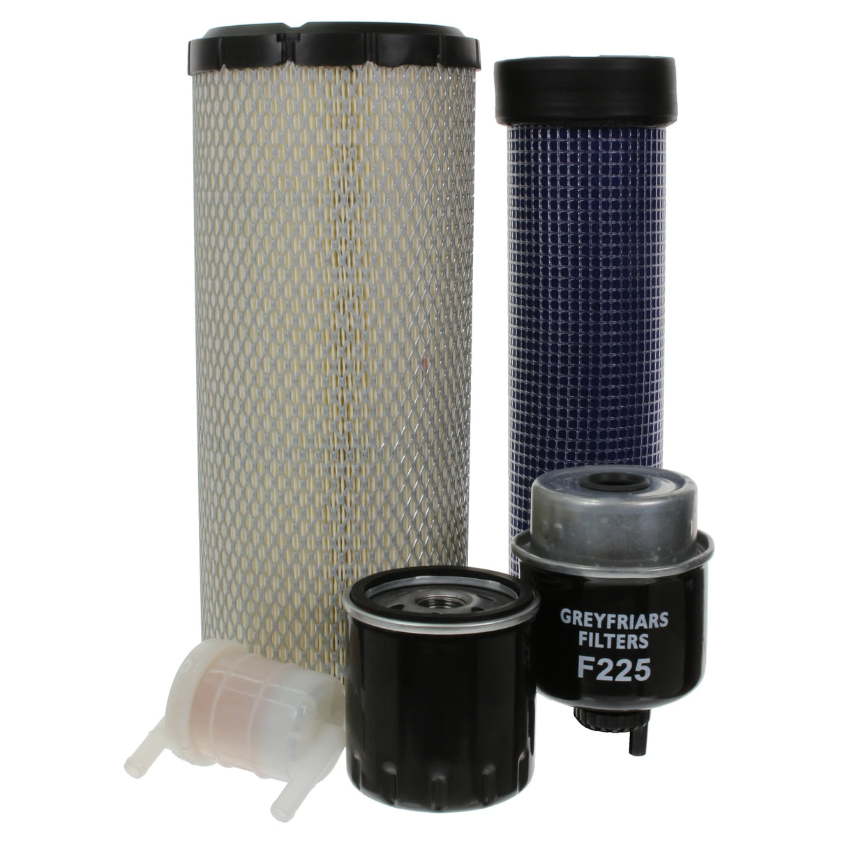 Filter Service Kit for JCB 8055 RTS Mini Excavator | Engine: Perkins 404D-22