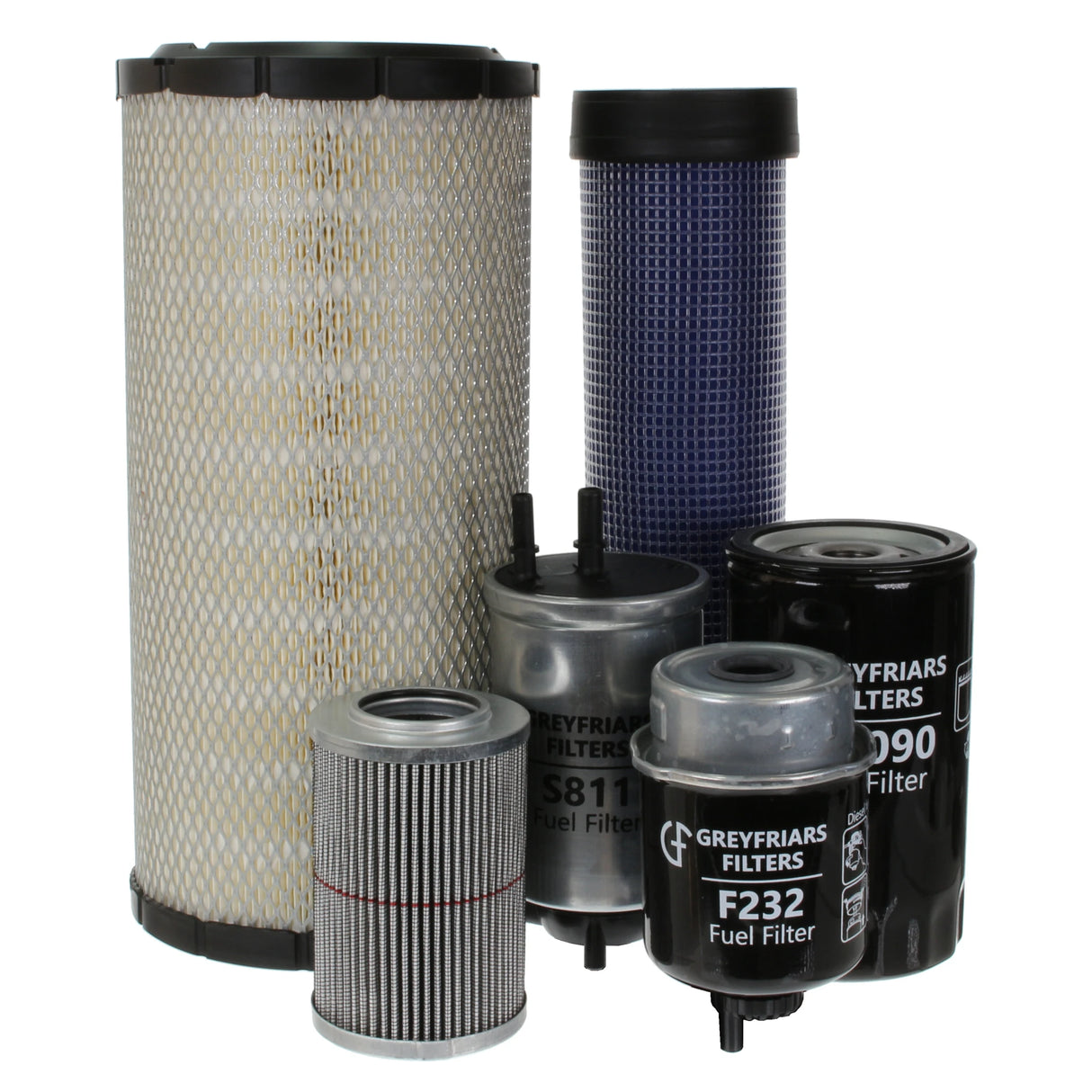Filter Service Kit for JCB ROBOT 225 T Mini Loader | Engine: JCB | Years: 01/2012 Onwards