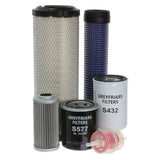 Filter Service Kit for JCB VMT 160-1 VIBROMAX Compactor | Engine: Kubota D1005 | Years: 01/2014 Onwards