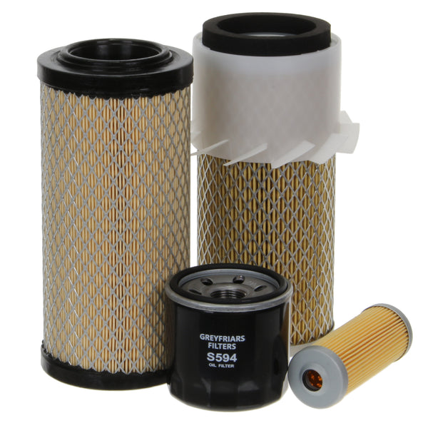 Filter Service Kit for Kobelco SK 015 SR Mini Excavator | Engine: Yanmar 2 TN 66 L