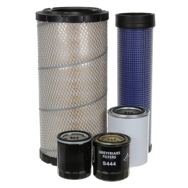 Filter Service Kit for Komatsu PC 138 US-2 Excavator | Engine: Komatsu SAA4D95LE3A4W | Years: 1/2006 Onwards | Serial No's: 4501 Onwards