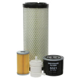 Filter Service Kit for Komatsu PC 40 MXR/MR Mini Excavator | Engine: Yanmar 4 D 88 E-3HC | Years: 1/2003 Onwards