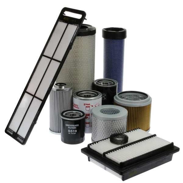 Filter Service Kit for Komatsu PW 98 MR-8 Excavator | Engine: Komatsu SAA 4D95-LE 5 | Years: 1/2015 Onwards