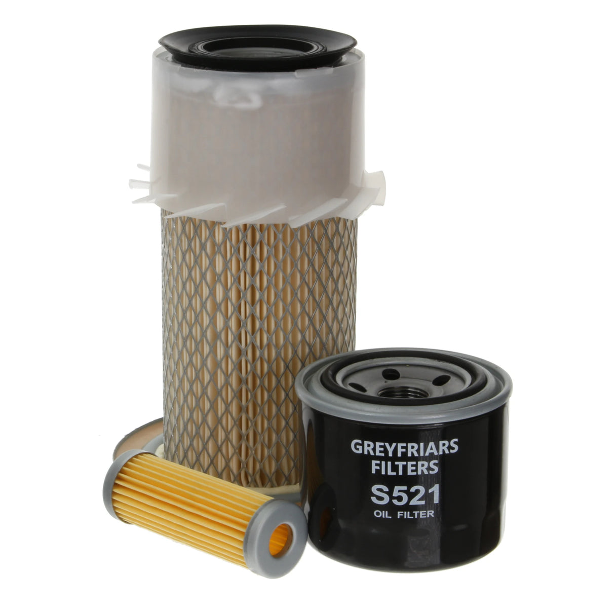 Filter Service Kit for Kubota 1750 Tractor | Engine: Kubota