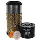 Filter Service Kit for Kubota B 1610 Tractor | Engine: Kubota