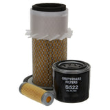 Filter Service Kit for Kubota G 3 HST Lawnmower | Engine: Kubota D 600