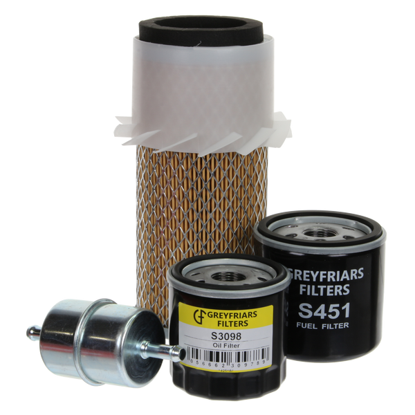 Filter Service Kit for Kubota KH 35 Mini Excavator | Engine: Kubota Z 600